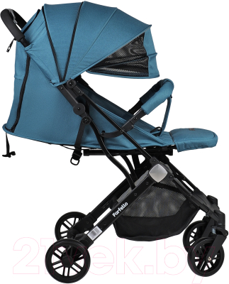 Детская прогулочная коляска Farfello Comfy Go / CG (темно-бирюзовый)