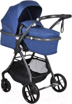 Детская универсальная коляска Farfello Joy 2 в 1 / FJ (темно-синий)