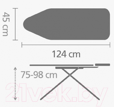

Гладильная доска Brabantia, C / 101366