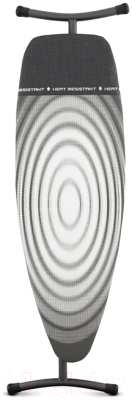 Гладильная доска Brabantia D / 345647 (титановые круги/каркас черный)
