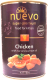 Влажный корм для кошек Nuevo Kitten Chicken with Rice and Salmon Oil / 95114 (400г) - 