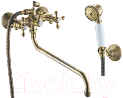 

Смеситель Gross Aqua, Retro Bronze 7016012BRL-D06