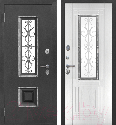 Входная дверь Гарда Венеция Белый ясень (96х205, левая)