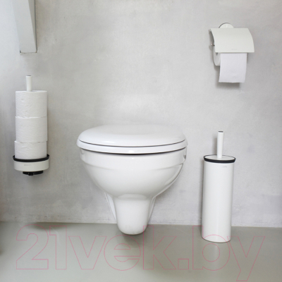 Держатель для туалетной бумаги Brabantia Profile 483387 (белый)