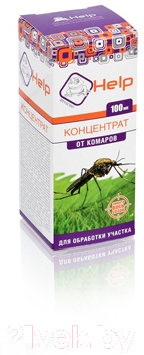 Концентрат от насекомых Help От комаров / 80227 (100мл)