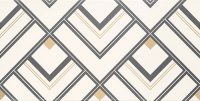 Декоративная плитка Tubadzin Bonella White (308x608) - 