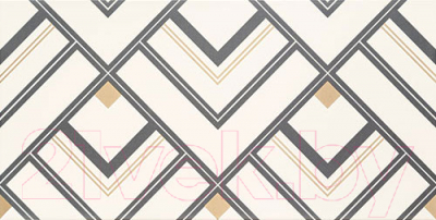 Декоративная плитка Domino Bonella White (308x608)
