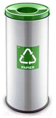 Контейнер для мусора Alda Eco Prestige 9028155 (зеленый глянцевый)