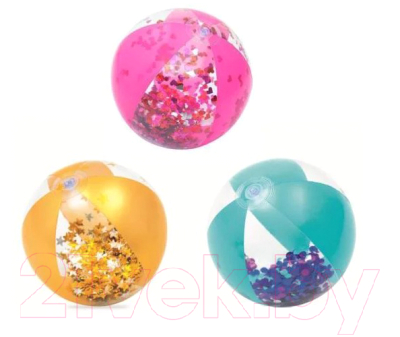 Мяч надувной Bestway Glitter Fusion / 31050