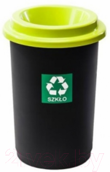 Урна уличная Plafor Eco Bin 9018175 (черный/зеленый)