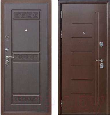 Входная дверь Гарда Троя Венге (96х205, левая)