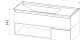 Миниатюра изображения товара Тумба под умывальник Belux Фаворит НП 120-02 (1, белый глянцевый)