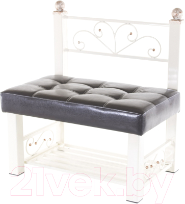 

Банкетка AMC, Lux 3 кожзам с полкой / 3.1Б80323