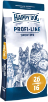 Сухой корм для собак Happy Dog Profi-Line Krokette 26/16 Sportive / 02576 (20кг) - 