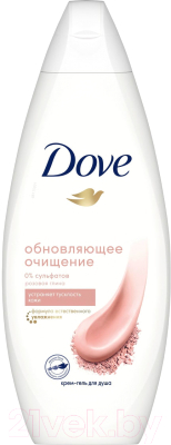 

Гель для душа Dove, Розовая глина