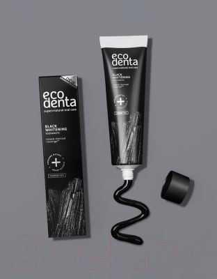 Зубная паста Ecodenta Black Whitening (100мл)