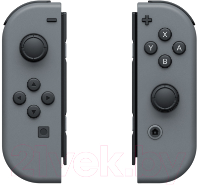 Комплект игровых контроллеров движения Nintendo Switch Joy-Con / 045496430559 (серый)