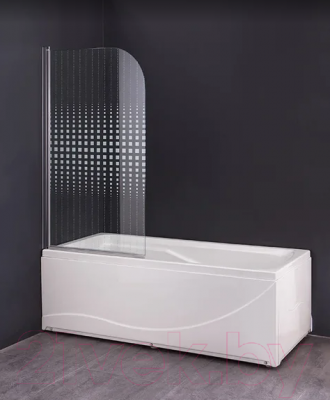 Стеклянная шторка для ванны Parly F04