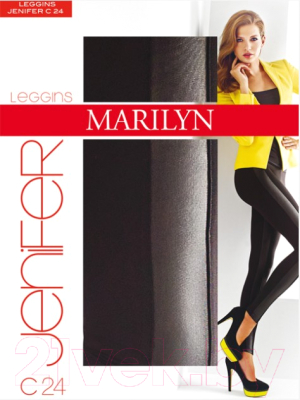 Леггинсы Marilyn Jenifer C24 (р.3-4, блэк/блэк)