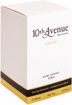 Туалетная вода Jean Jacques Vivier 10ТН Avenue Classic for Women (100мл)