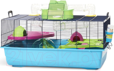 Клетка для грызунов Savic Hamster Heaven Metro / 50745901 (голубой)