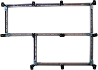 

Каркас Cezares, TRAY-M-RH-120/90-ML-R