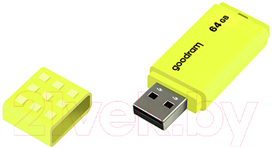 Usb flash накопитель Goodram UME2 64GB Yellow (UME2-0640Y0R11)