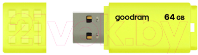 Usb flash накопитель Goodram UME2 64GB Yellow (UME2-0640Y0R11)