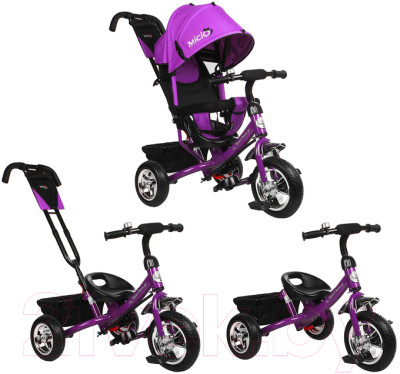 

Детский велосипед с ручкой Micio, Classic 2019 / 3871484
