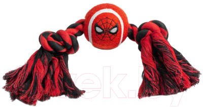 Игрушка для собак Triol Disney Marvel Человек Паук. Веревка и мяч / 12111085