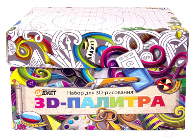 Набор для 3D-печати Даджет 3D-Палитра PLA 1.75мм