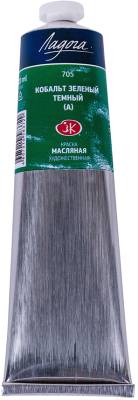 

Масляные краски Ладога, Зеленый, Кобальт зеленый темный (А) № 30 / 1205705