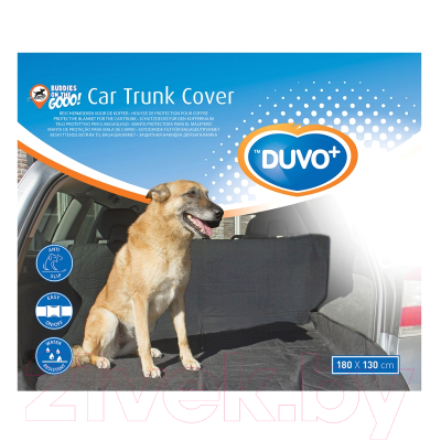 Чехол на сиденье для собак Duvo Plus 121009/DV (черный)