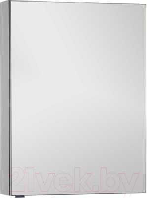 Шкаф с зеркалом для ванной Aquanet Алвита 70 / 183990 (серый антрацит)