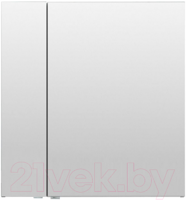 Шкаф с зеркалом для ванной Aquanet Алвита 80 / 240109 (серый антрацит)