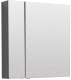 Шкаф с зеркалом для ванной Aquanet Алвита 80 / 240109 (серый антрацит) - 