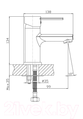 Смеситель Zollen Gera GE53611322