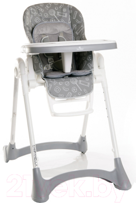 

Стульчик для кормления Lorelli, Campanella Grey Candy / 10100412096