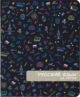 

Тетрадь предметная Альт, Яркое настроение. Русский язык / 7-48-991/10