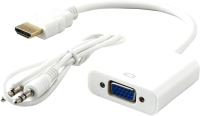 

Адаптер SBOX, HDMI M - VGA F + Audio (AD.HDMI-VGA+A)