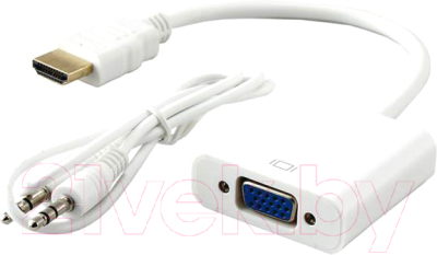 Адаптер SBOX HDMI M - VGA F + Audio (AD.HDMI-VGA+A)