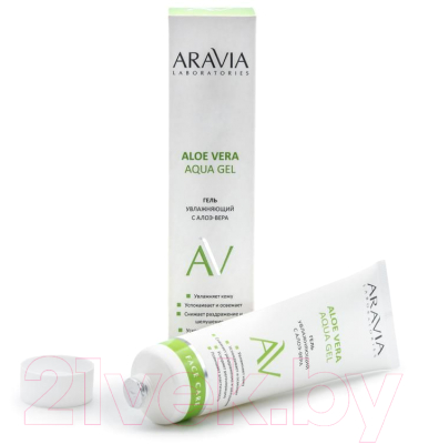 Гель для лица Aravia Laboratories Aloe Vera Aqua Gel увлажняющий (100мл)