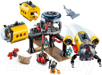 Конструктор Lego City Океан: исследовательская база 60265