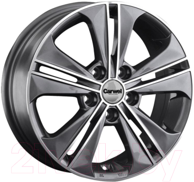 

Литой диск Carwel, Ханто 1603 Jetta 16x6" 5x112мм DIA 57.1мм ET 50мм AGS