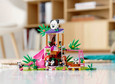 Конструктор Lego Friends Джунгли: домик для панд на дереве 41422