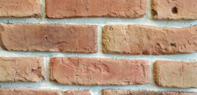 Декоративный камень бетонный РокСтоун Кирпич бельгийский 1354П (бежево-красный)