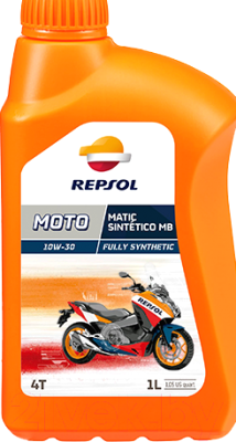 Моторное масло Repsol Moto Matic Sintetico MB 4T 10W30 / RP182B51 (1л)