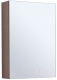 Шкаф с зеркалом для ванной Aquanet Нью Йорк 60 / 203951 (шпон ореховый) - 