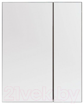 Шкаф с зеркалом для ванной Aquanet Нью Йорк 70 / 203952 (шпон ореховый)