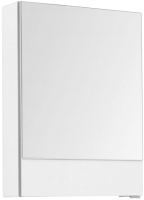 Шкаф с зеркалом для ванной Aquanet Верона 50 / 207763 (белый камерино) - 